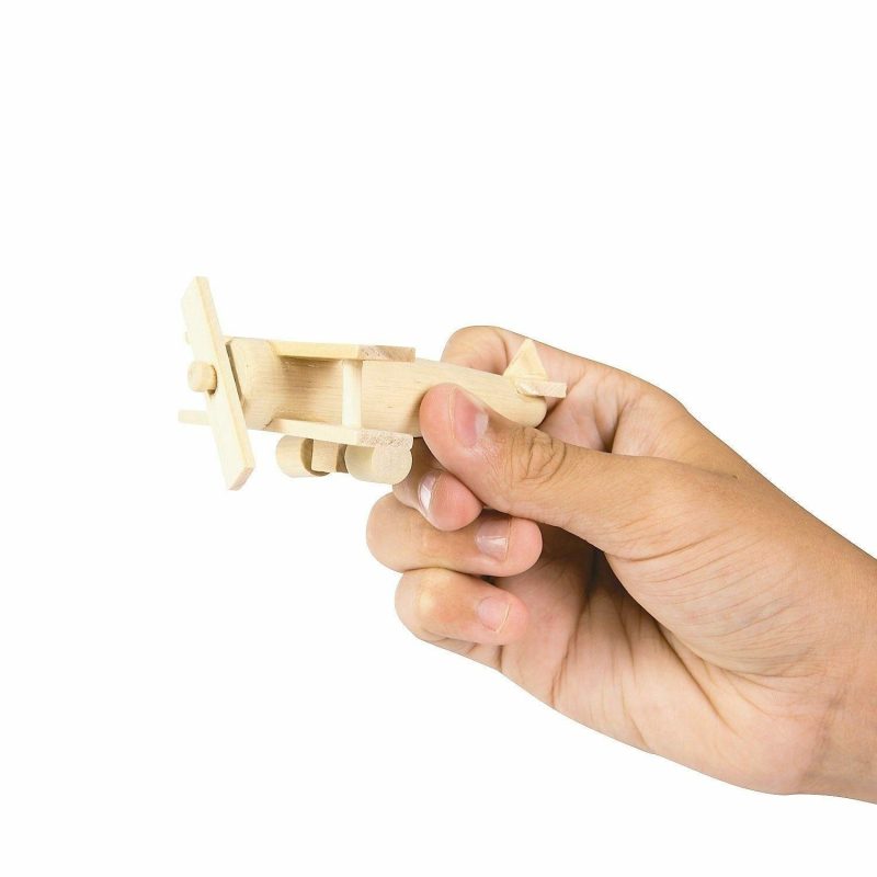 Toys | Wooden Toy Airplanes (Pack Of 12) Toys Toys