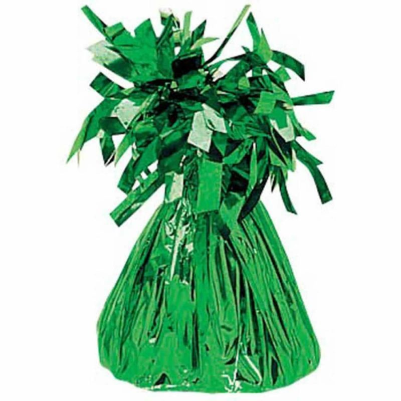 Weights, Sticks & Accessories | Green Small Foil Balloon Weight Balloons Weights, Sticks & Accessories