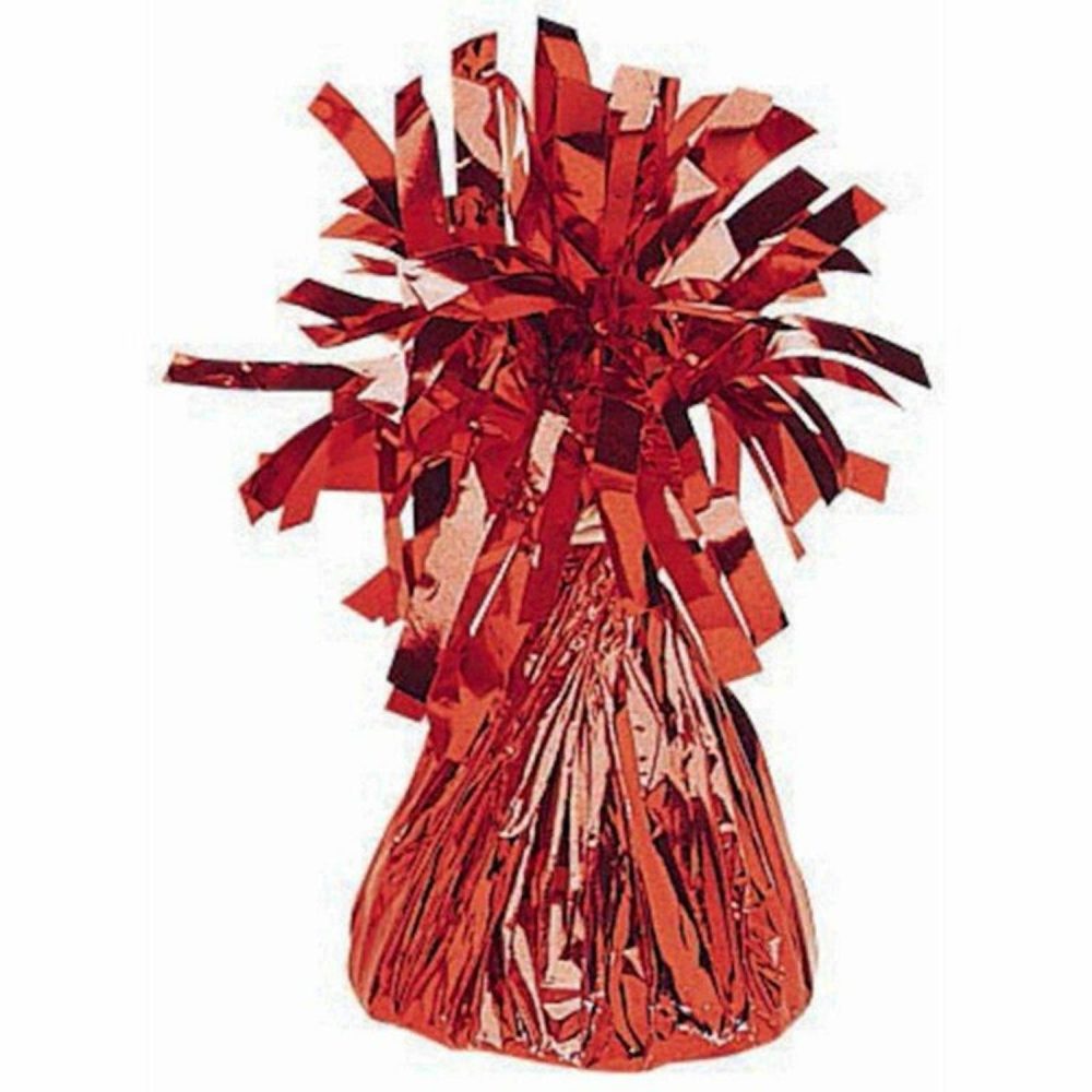 Weights, Sticks & Accessories | Small Red Foil Balloon Weight Balloons Weights, Sticks & Accessories