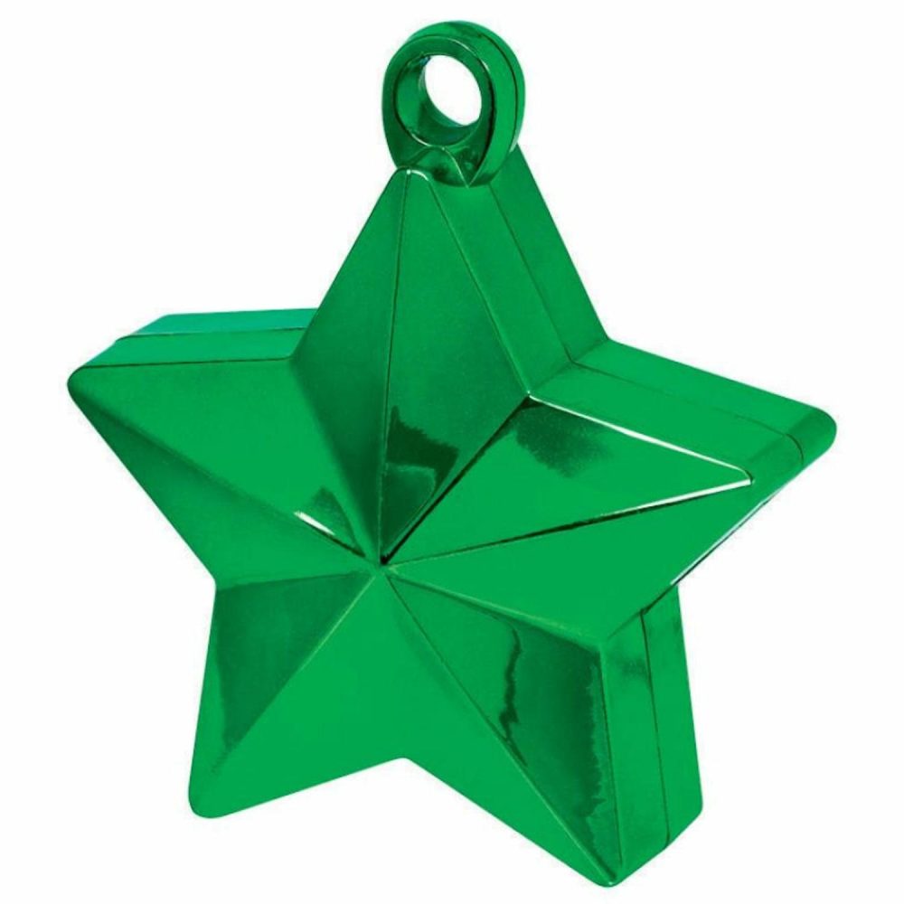 Weights, Sticks & Accessories | Star Green Balloon Weight Balloons Weights, Sticks & Accessories