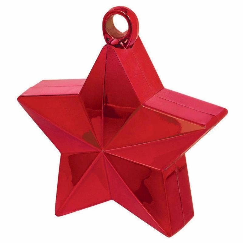 Weights, Sticks & Accessories | Star Red Balloon Weight Balloons Weights, Sticks & Accessories