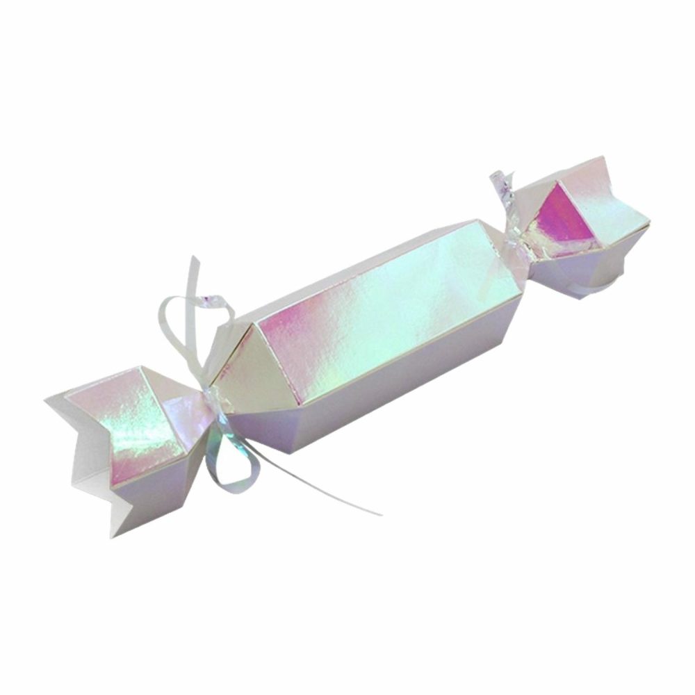 Party Boxes & Containers | Iridescent Bon Bons Boxes (Pack Of 10) Gifts Party Boxes & Containers