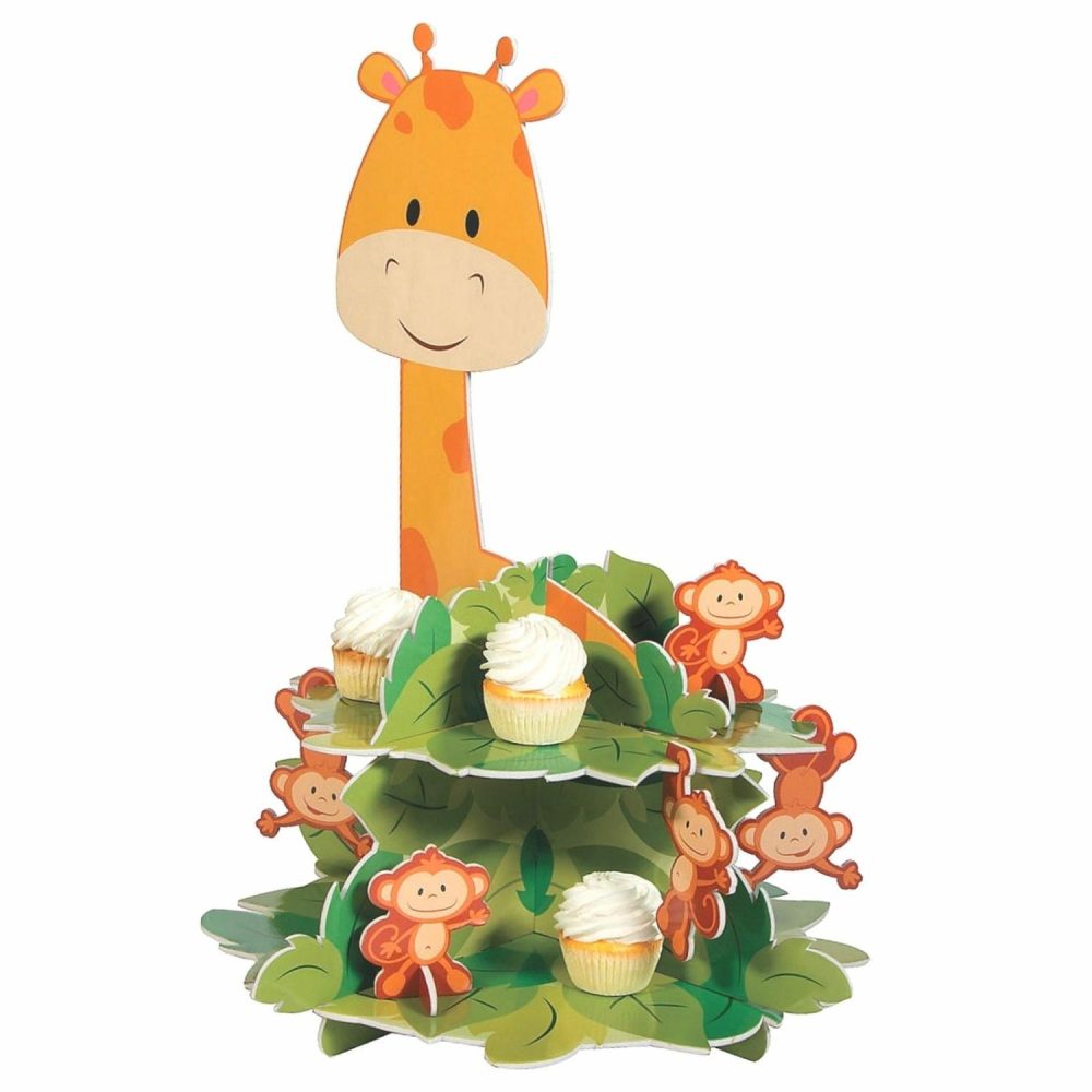 Cake Stands | Zoo Animals Cupcake Stand Kit Baking & Cake Decorating Cake Stands