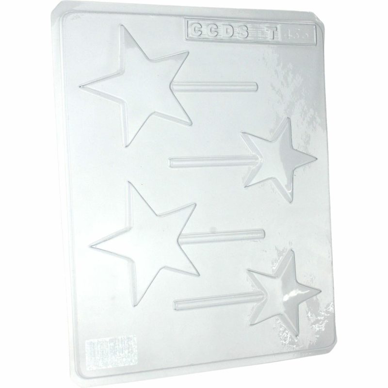 Pans & Moulds | Fairy Wand Plastic Chocolate Moulds (1 Sheet) Baking & Cake Decorating Chocolate Making