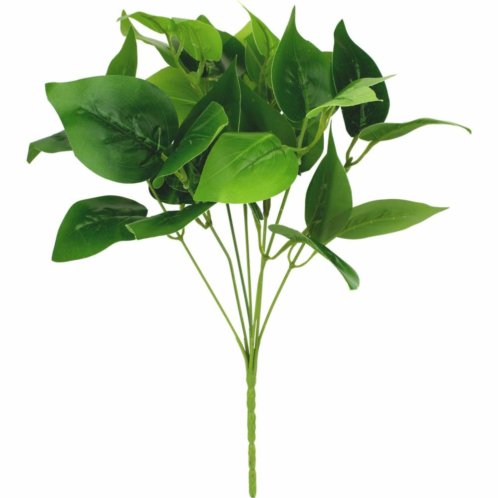 Artificial Plants & Flowers | Artificial Pothos Leaves (1 Bouquet) Artificial Plants & Flowers Artificial Plants & Flowers