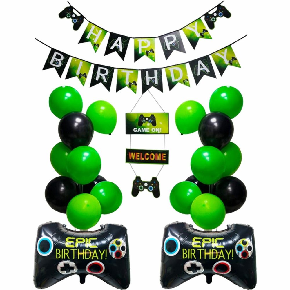 Bouquets, Garlands & Kits | Happy Birthday Gamer Party Balloon Decorating Kit Balloons Bouquets, Garlands & Kits