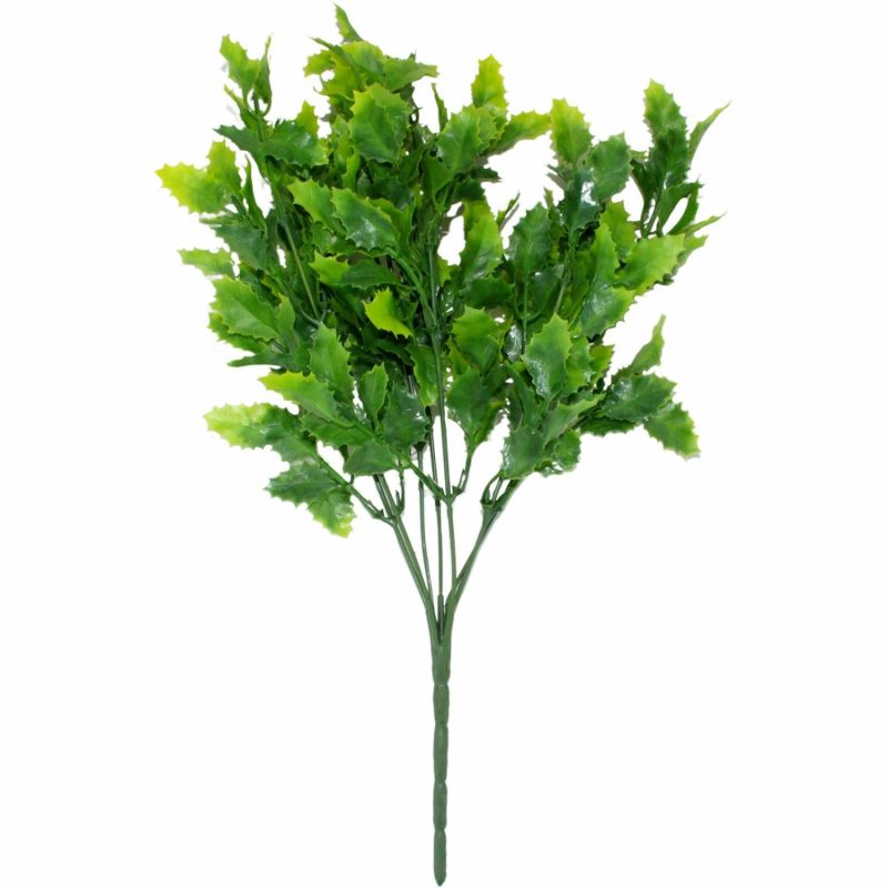 Artificial Plants & Flowers | Artificial Holly Leaves (1 Bunch) Artificial Plants & Flowers Artificial Plants & Flowers