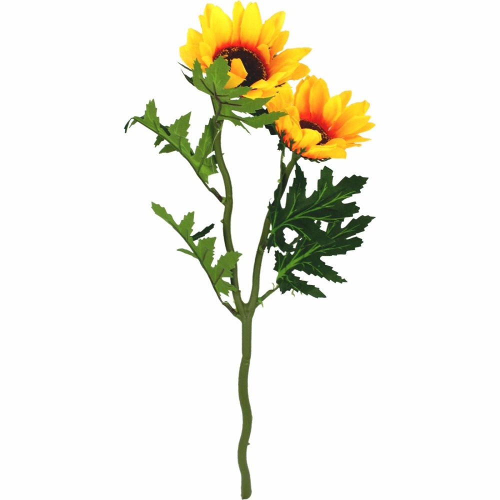 Artificial Plants & Flowers | Artificial Sunflowers (1 Stem)