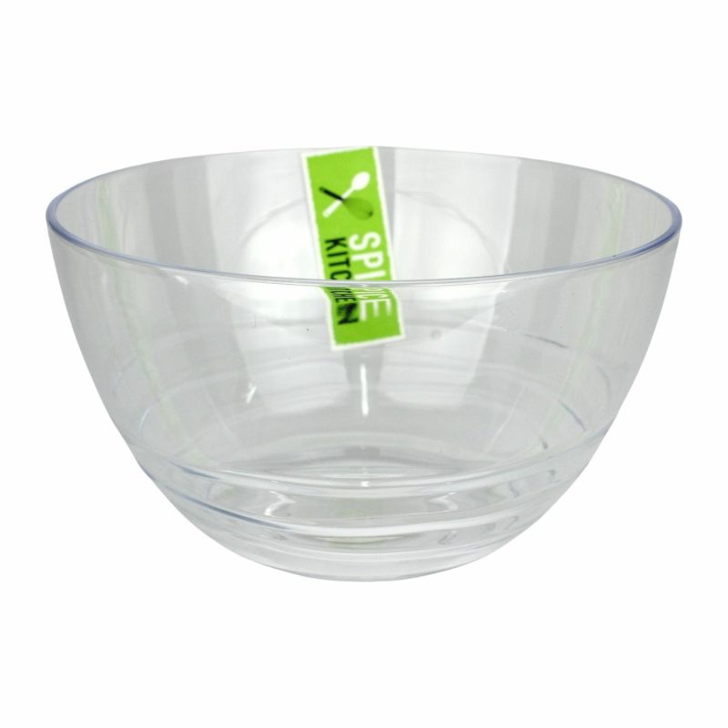 Plates, Platters & Bowls | Clear Plastic Wave Serving Bowl 14Cm Catering & Kitchen Plates, Platters & Bowls